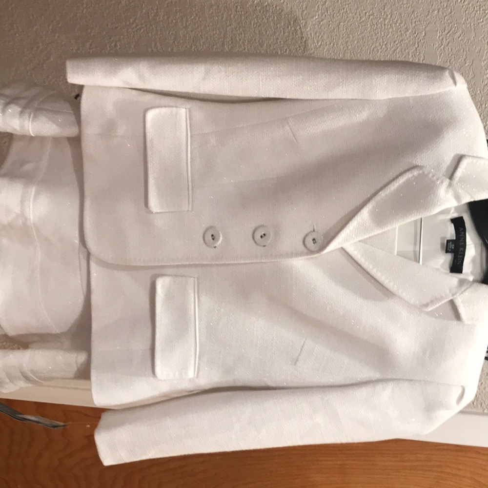 White suit for business attire